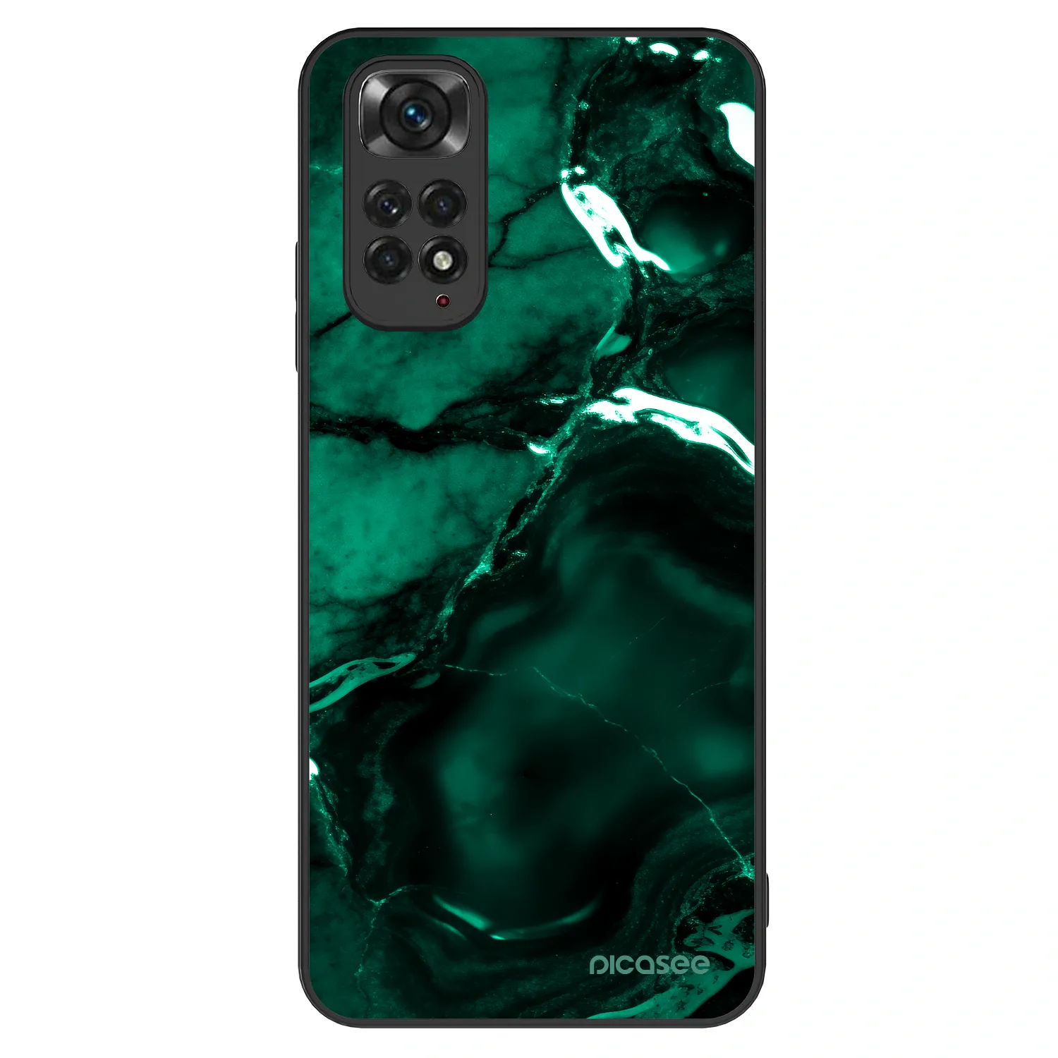 Picasee ULTIMATE CASE pentru Xiaomi Redmi Note 11 - Dark emerald
