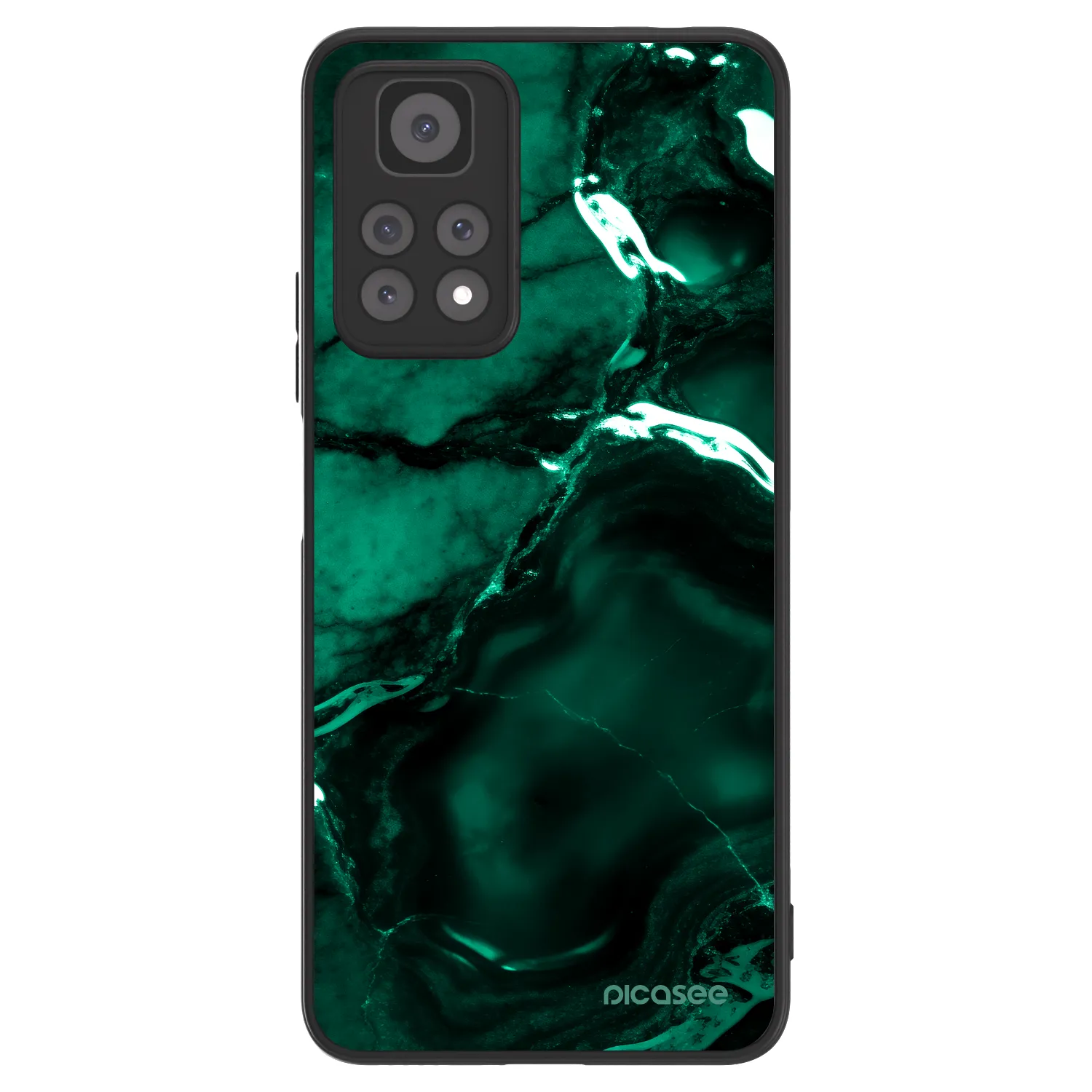 Picasee ULTIMATE CASE pentru Xiaomi Redmi Note 11 Pro 5G - Dark emerald