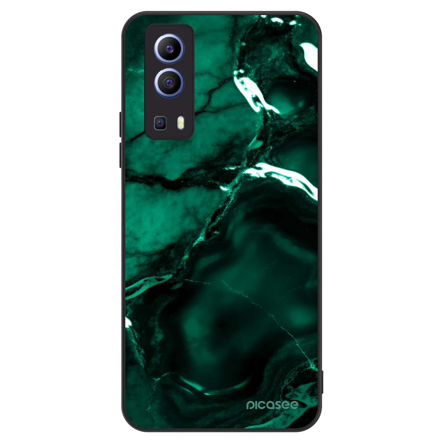 Picasee ULTIMATE CASE pentru Vivo Y52 5G - Dark emerald