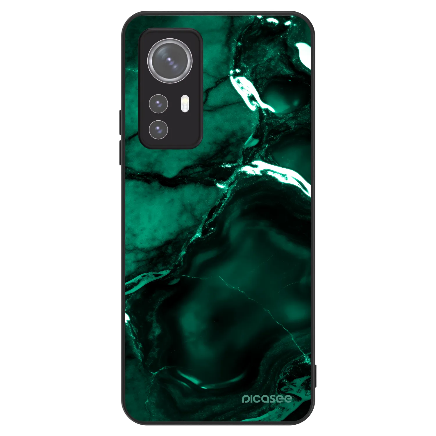 Picasee ULTIMATE CASE pentru Xiaomi 12X - Dark emerald
