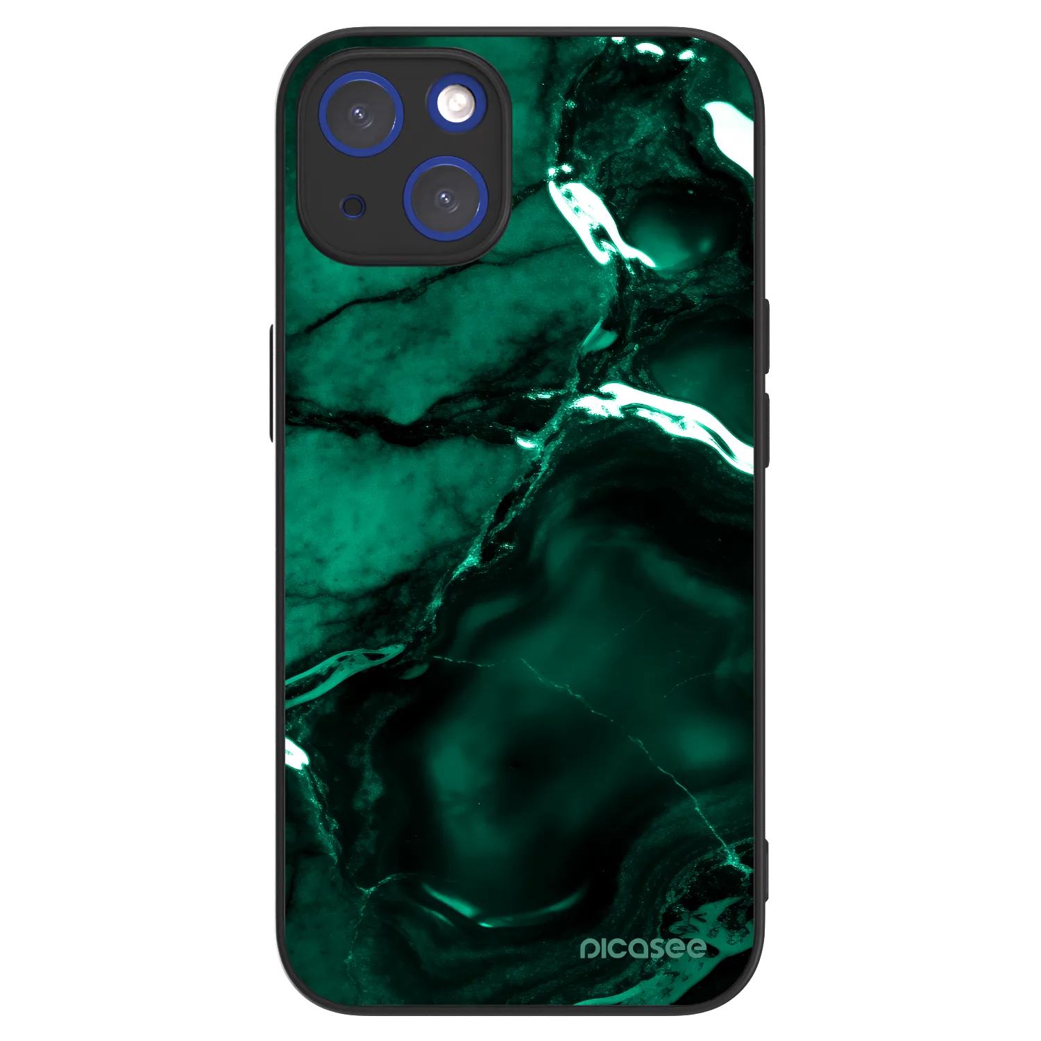 Picasee ULTIMATE CASE pentru Apple iPhone 14 - Dark emerald