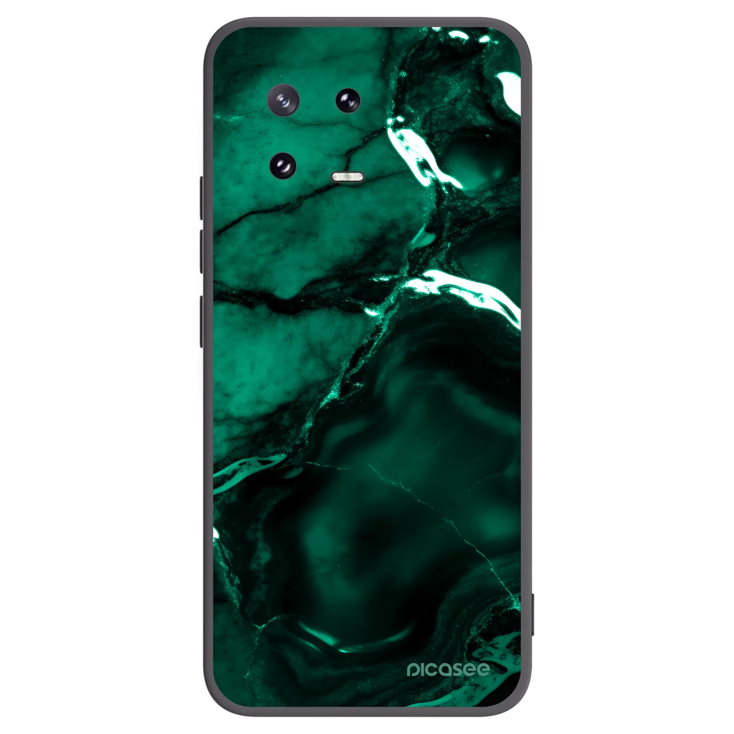 Picasee husă neagră din silicon pentru Xiaomi 13 Pro - Dark emerald