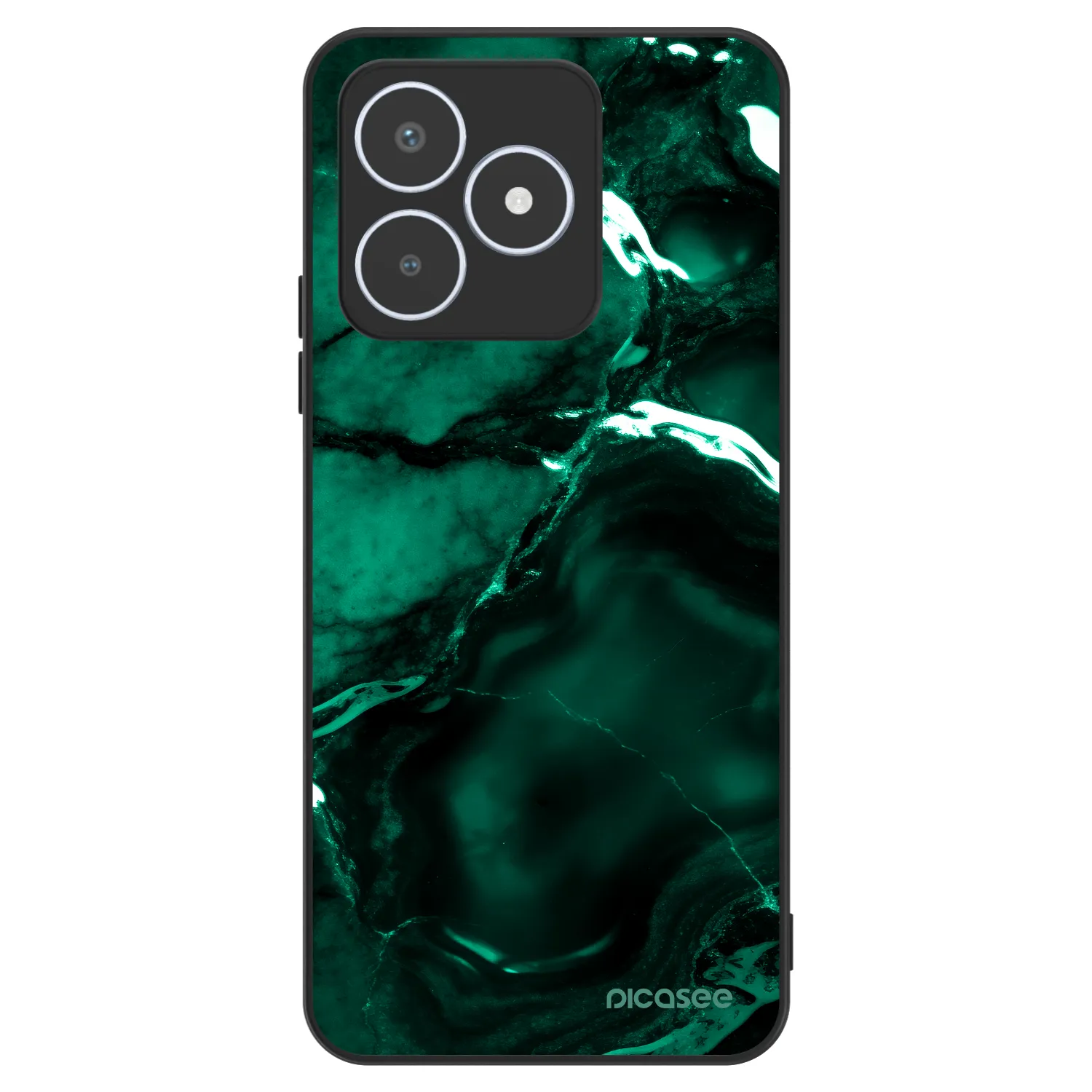 Picasee ULTIMATE CASE pentru Realme C53 - Dark emerald