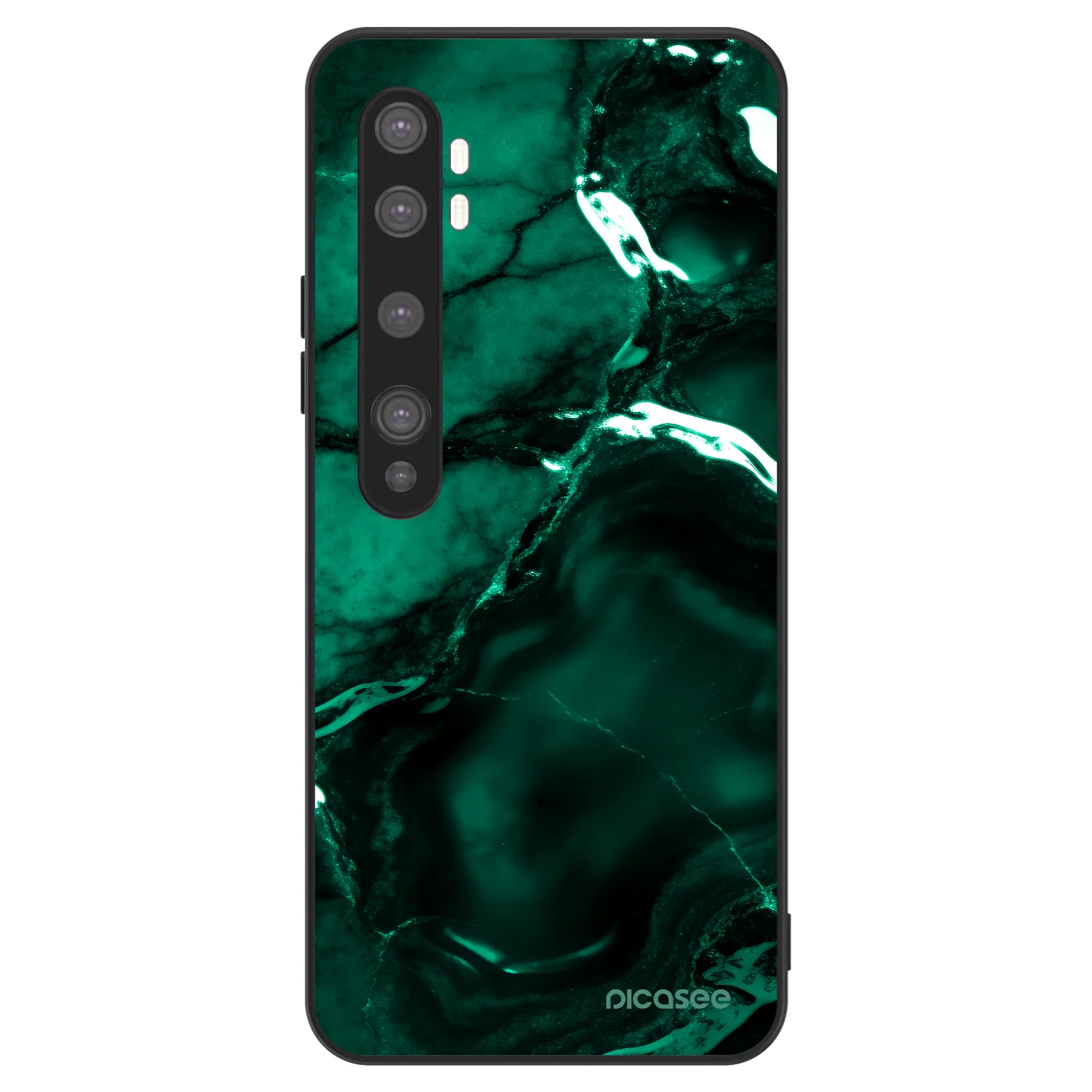 Picasee ULTIMATE CASE pentru Xiaomi Mi Note 10 (Pro) - Dark emerald
