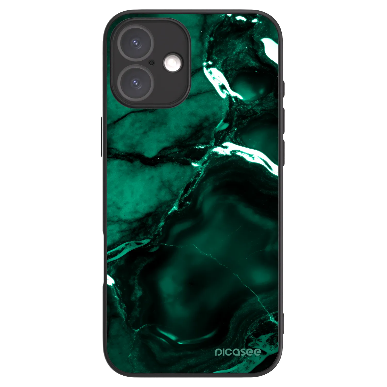 Picasee ULTIMATE CASE MagSafe pentru Apple iPhone 16 Plus - Dark emerald