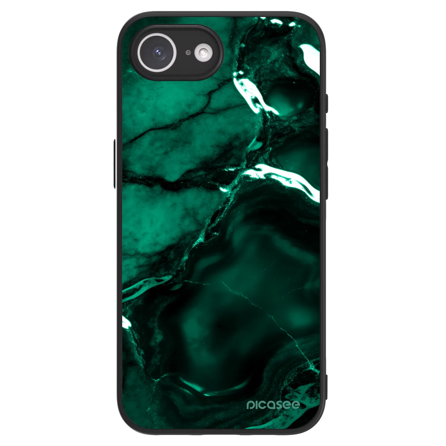 Picasee ULTIMATE CASE pentru Apple iPhone 16e - Dark emerald