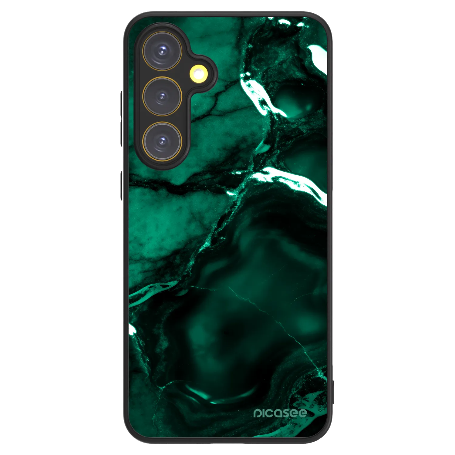 Picasee ULTIMATE CASE pentru Samsung Galaxy S24 FE S721B - Dark emerald