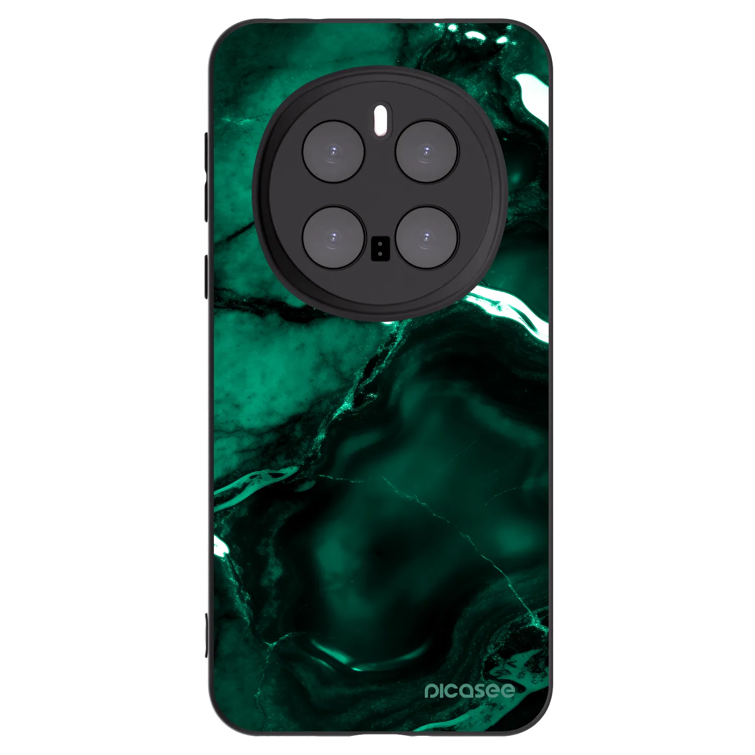 Picasee husă neagră din silicon pentru Honor Magic7 Pro 5G - Dark emerald