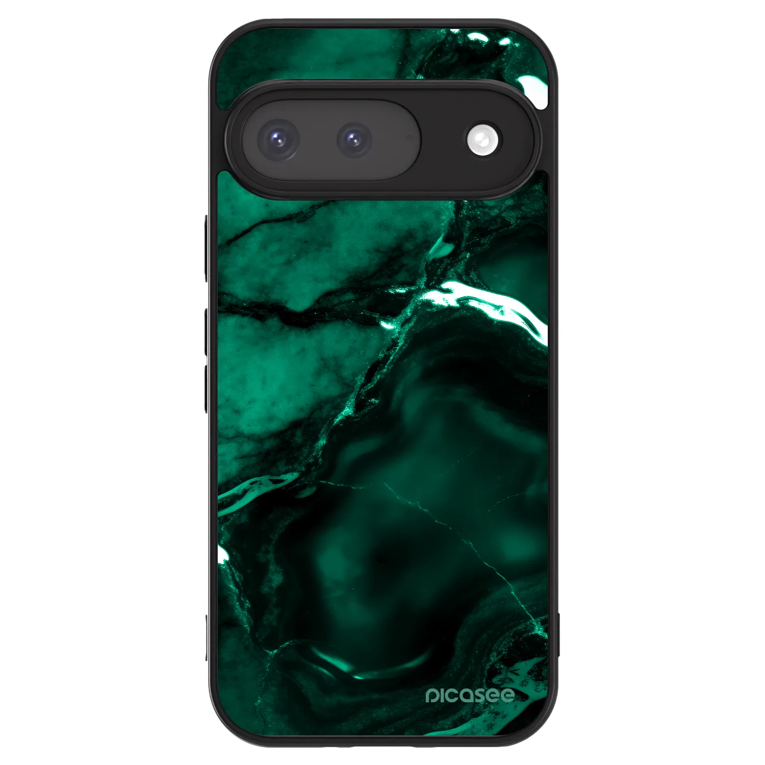 Picasee ULTIMATE CASE pentru Google Pixel 9 - Dark emerald