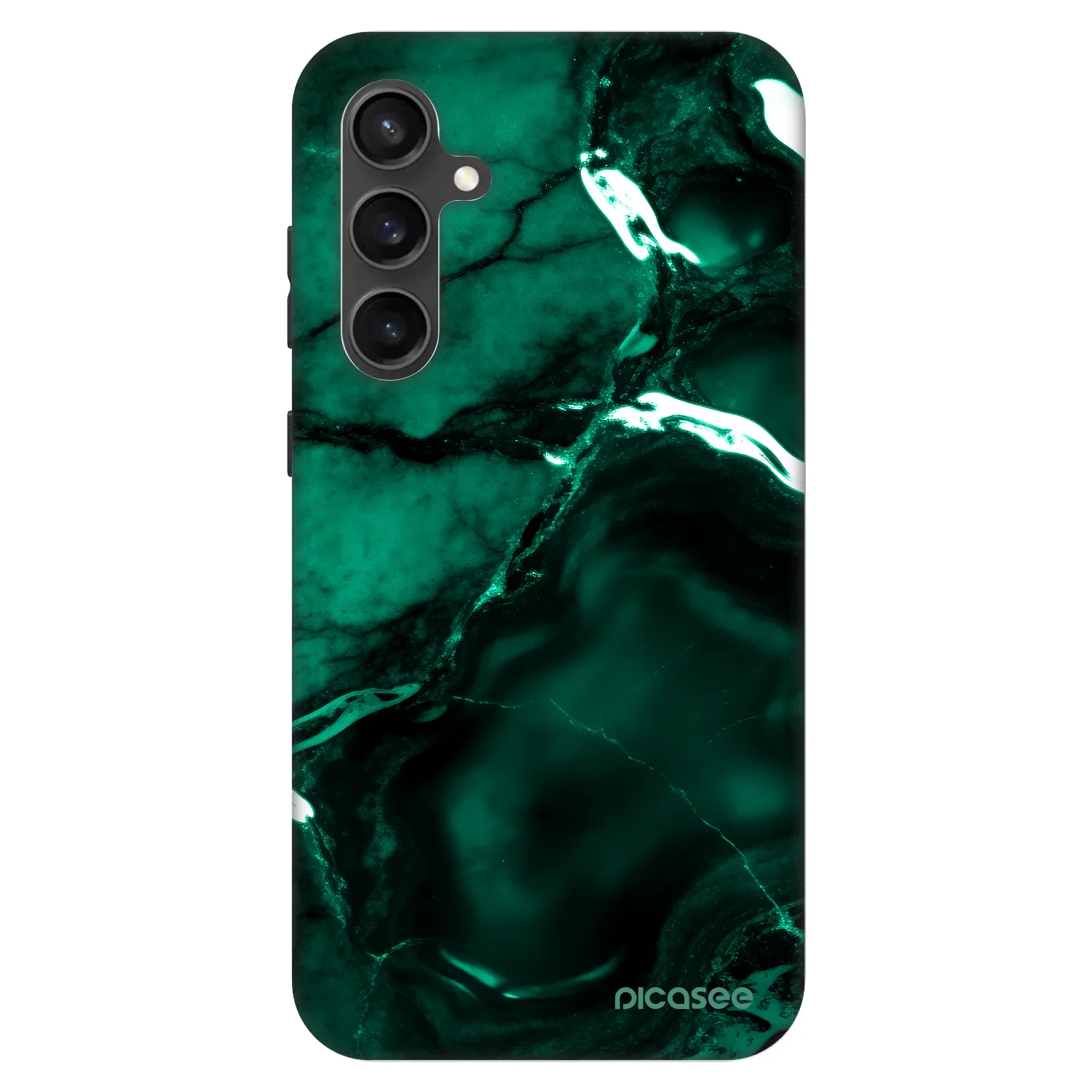 Picasee Fashion Case pentru Samsung Galaxy S23 FE S711B - Dark emerald