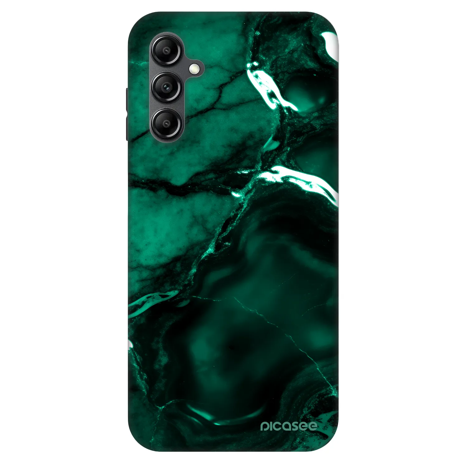 Picasee Fashion Case pentru Samsung Galaxy A14 5G A146P - Dark emerald
