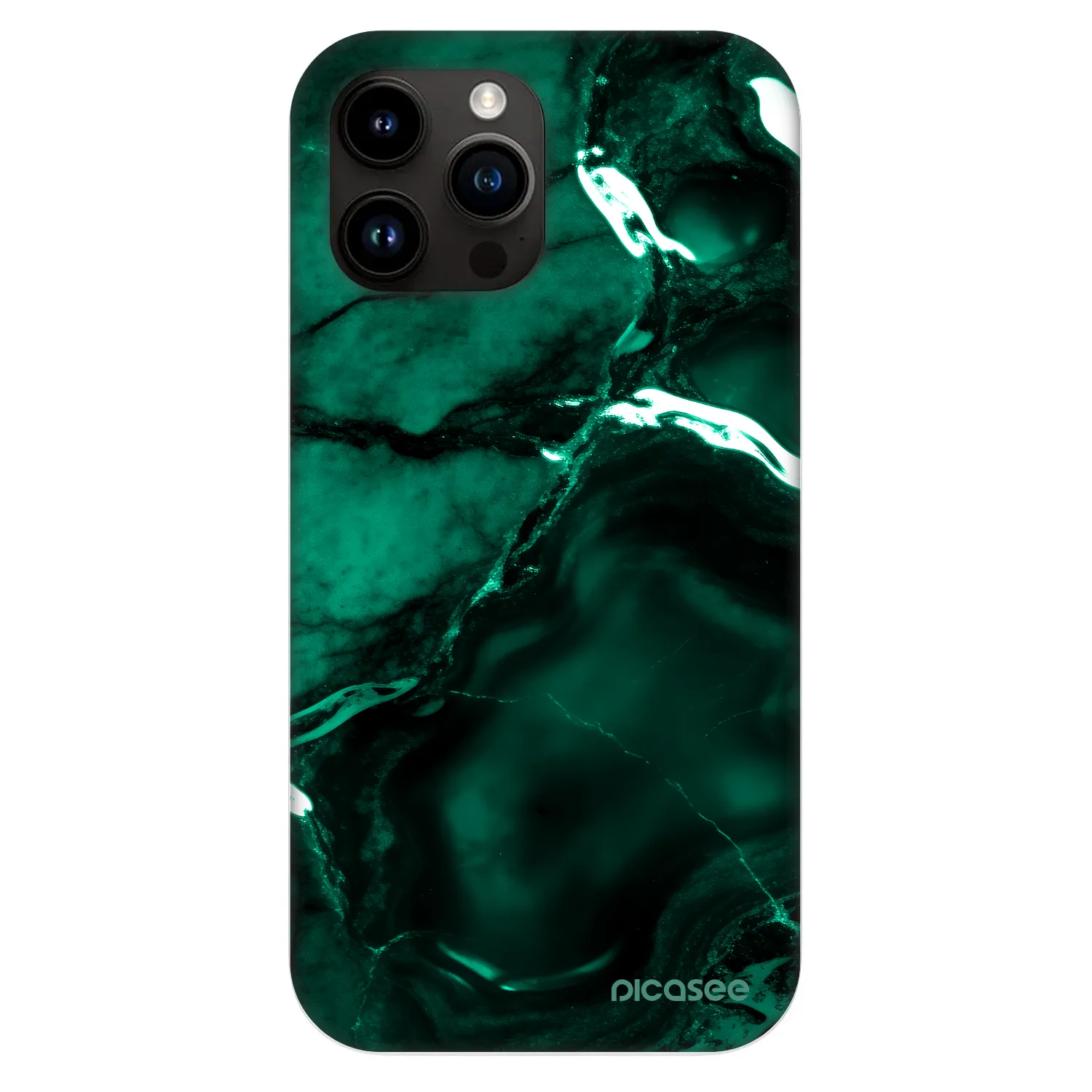 Picasee Fashion Case MagSafe pentru Apple iPhone 13 Pro Max - Dark emerald