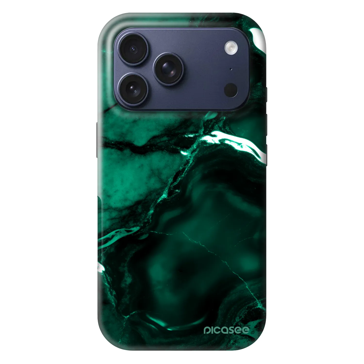 Picasee Fashion Case MagSafe pentru Apple iPhone 17 Pro - Dark emerald
