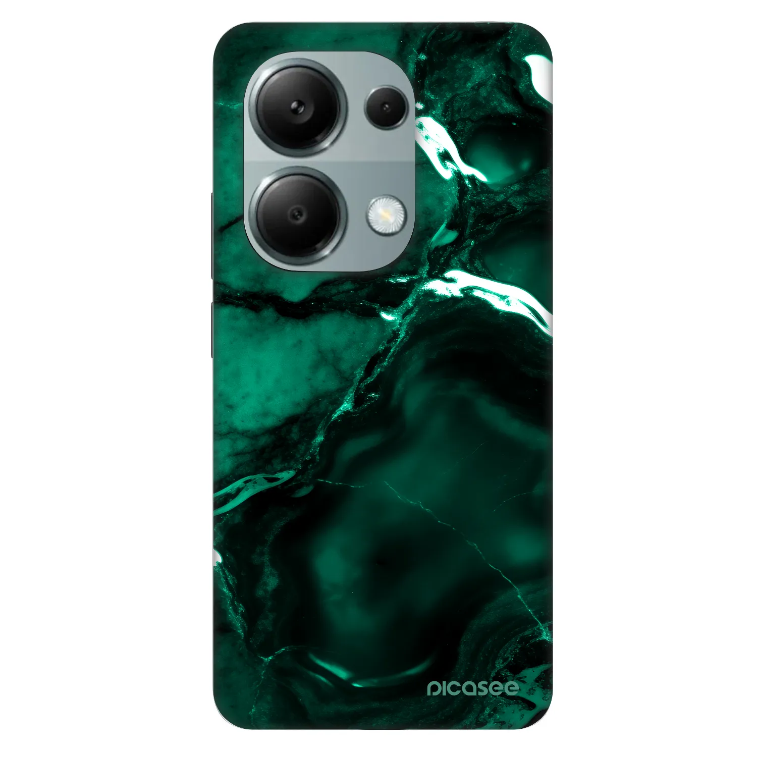 Picasee Fashion Case pentru Xiaomi Redmi Note 13 Pro 4G - Dark emerald