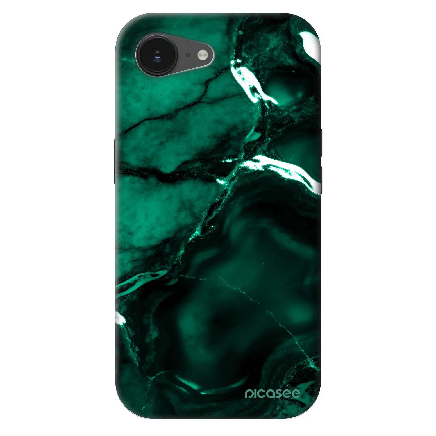 Picasee Fashion Case MagSafe pentru Apple iPhone 17e - Dark emerald