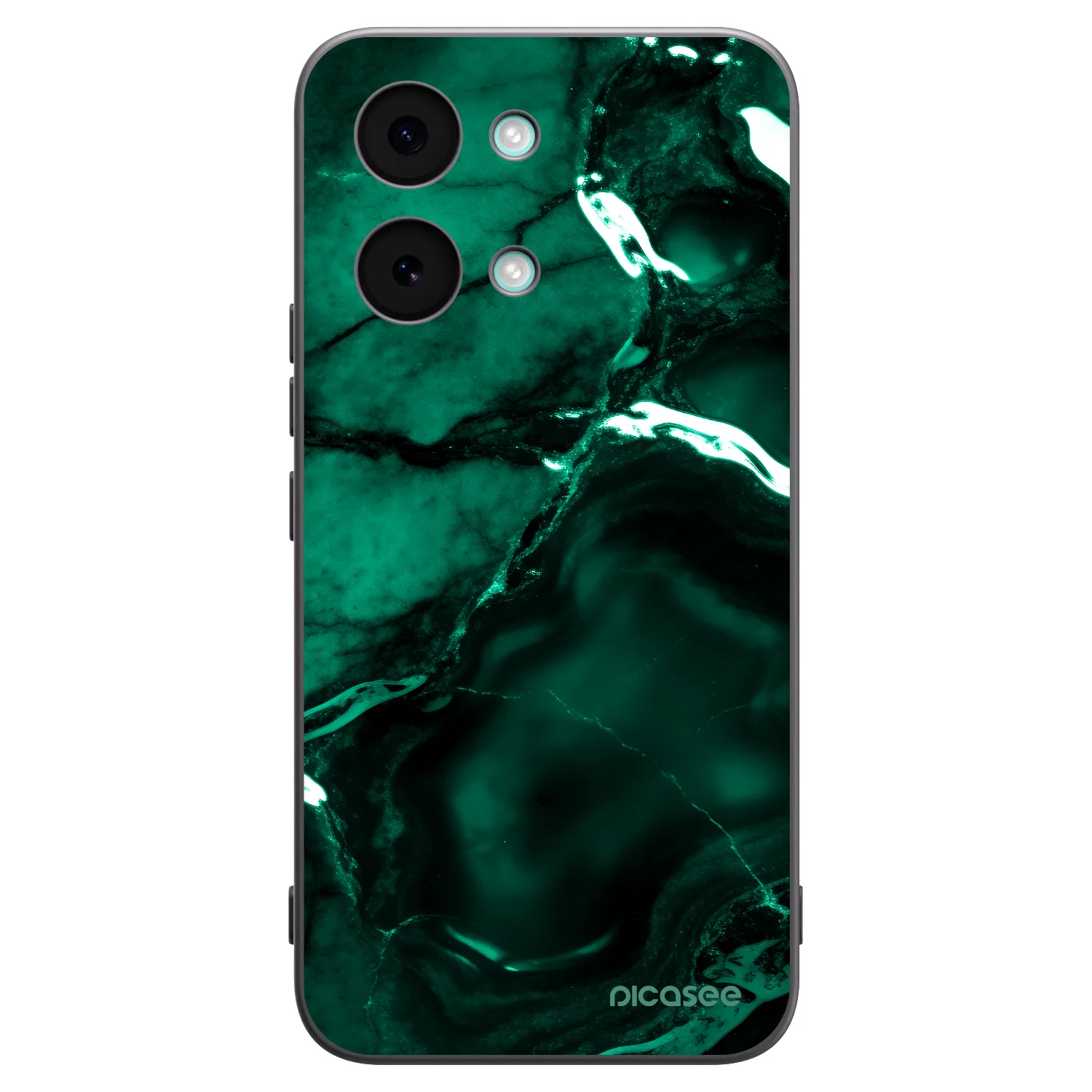 Picasee husă neagră din silicon pentru Xiaomi Poco X8 Pro Max - Dark emerald