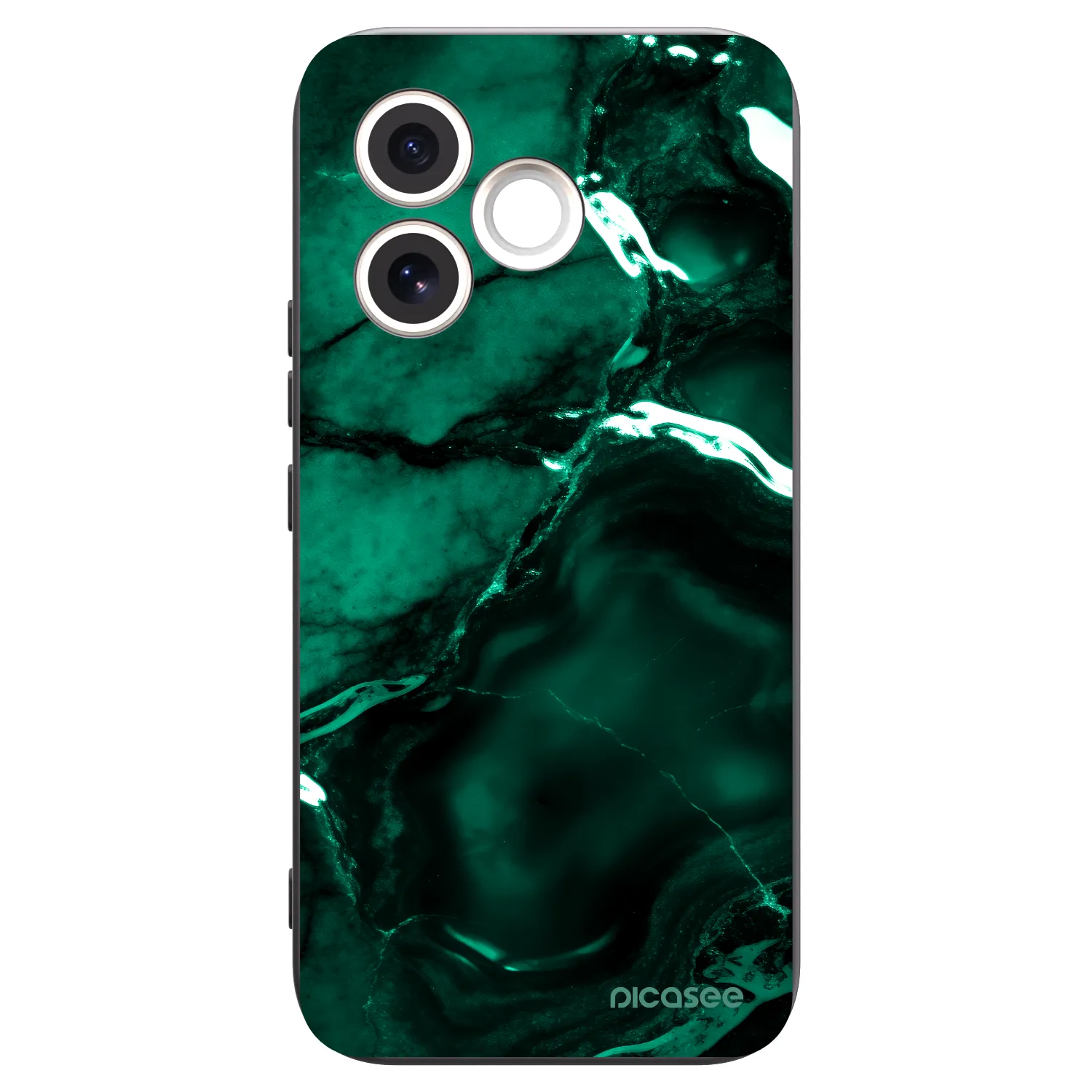Picasee husă neagră din silicon pentru Honor 600 Lite - Dark emerald