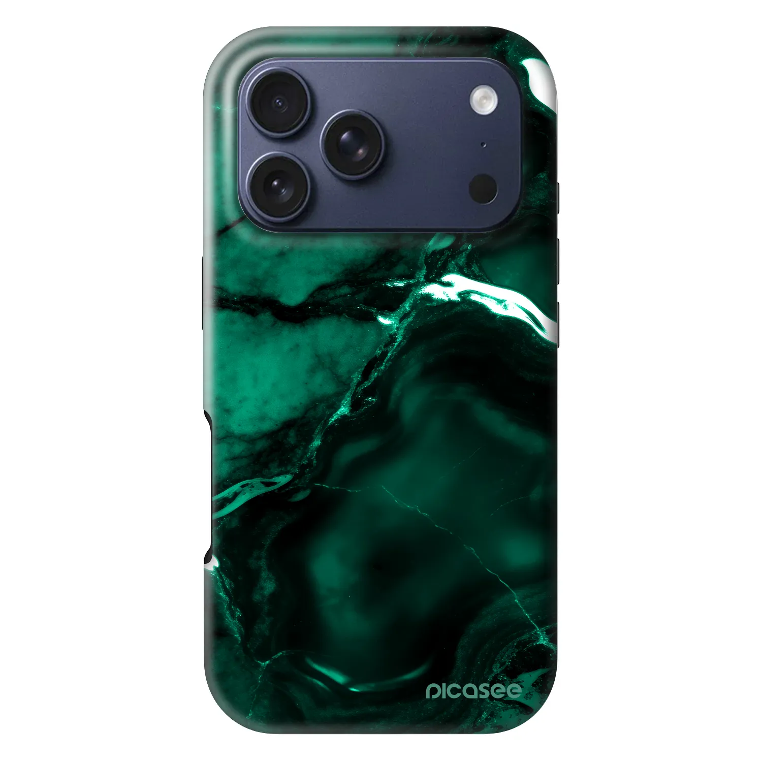 Picasee Fashion Case MagSafe pentru Apple iPhone 18 Pro - Dark emerald