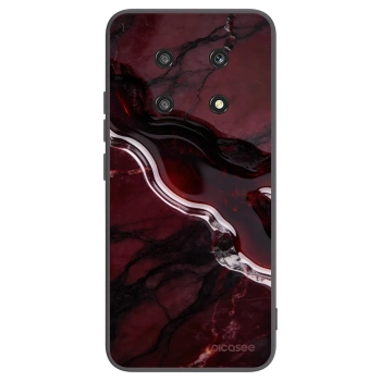 Picasee husă neagră din silicon pentru Honor Magic4 Lite 5G - Cherry stone