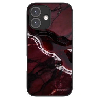 Picasee ULTIMATE CASE MagSafe pentru Apple iPhone 16 - Cherry stone