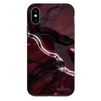 Picasee Fashion Case pentru Apple iPhone X/XS - Cherry stone