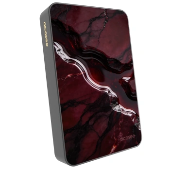 Picasee Powerbank cu MagSafe 10 000 mAh Gri - Cherry stone
