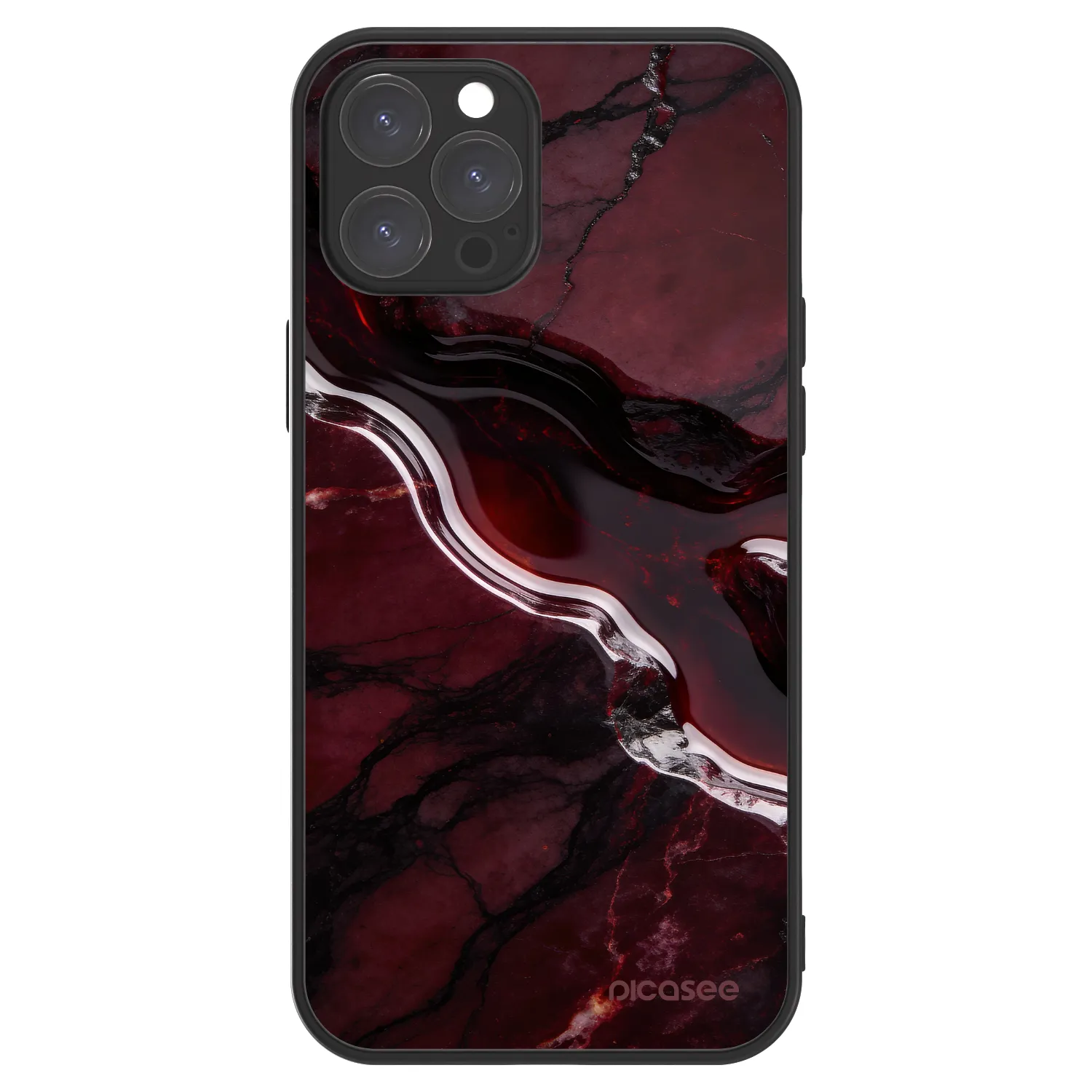 Picasee ULTIMATE CASE pentru Apple iPhone 12 Pro Max - Cherry stone