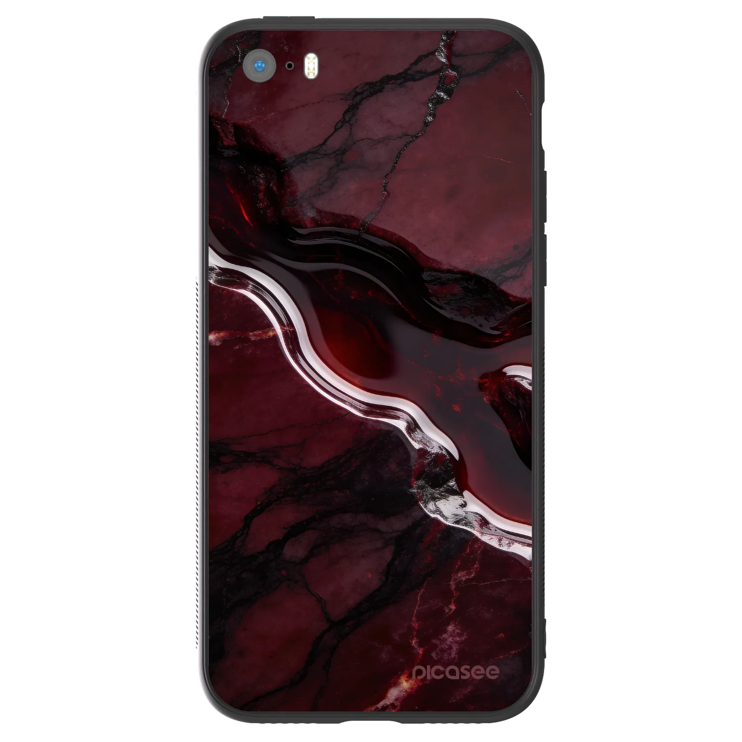 Picasee ULTIMATE CASE pentru Apple iPhone 5/5S/SE - Cherry stone
