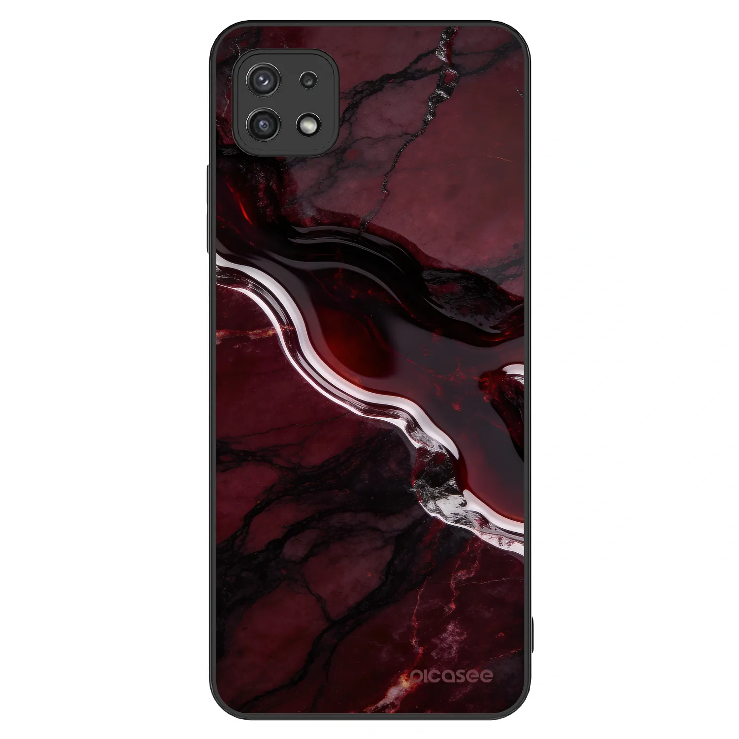 Picasee ULTIMATE CASE pentru Samsung Galaxy A22 A226B 5G - Cherry stone