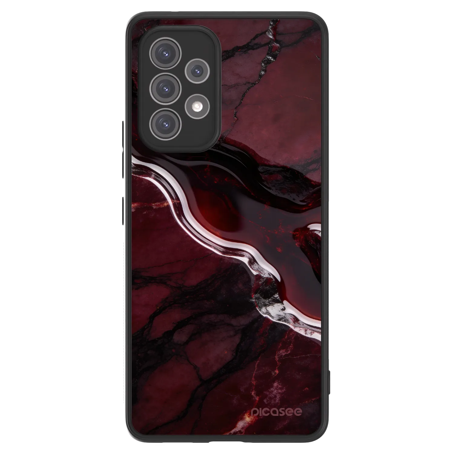 Picasee ULTIMATE CASE pentru Samsung Galaxy A52s 5G A528B - Cherry stone