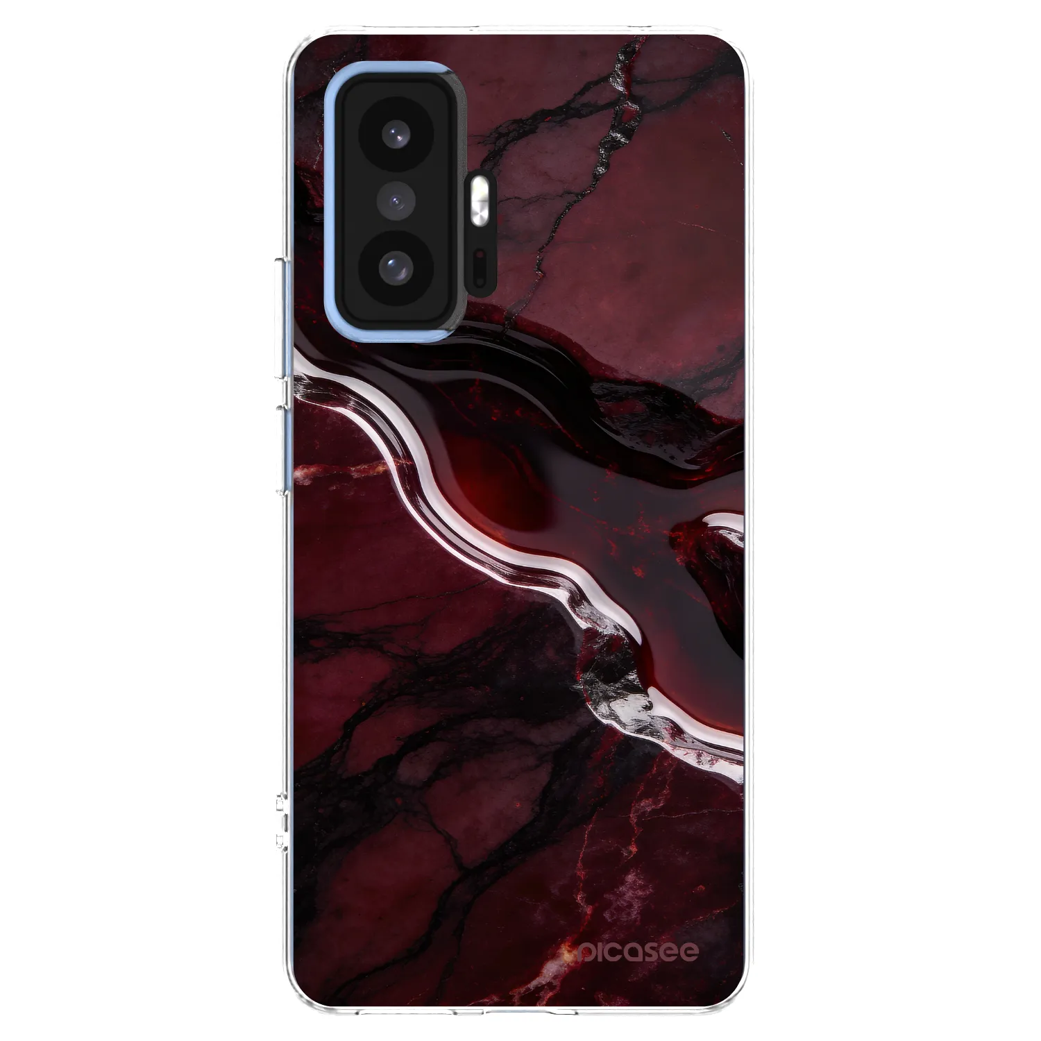 Picasee husă transparentă din silicon pentru Xiaomi 11T Pro - Cherry stone