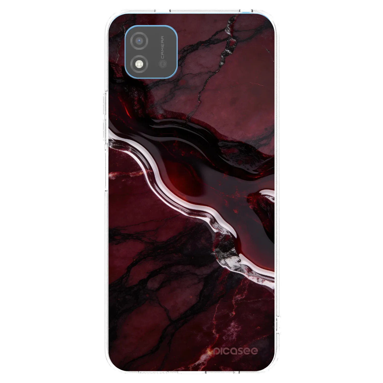 Picasee husă transparentă din silicon pentru Realme C11 (2021) - Cherry stone