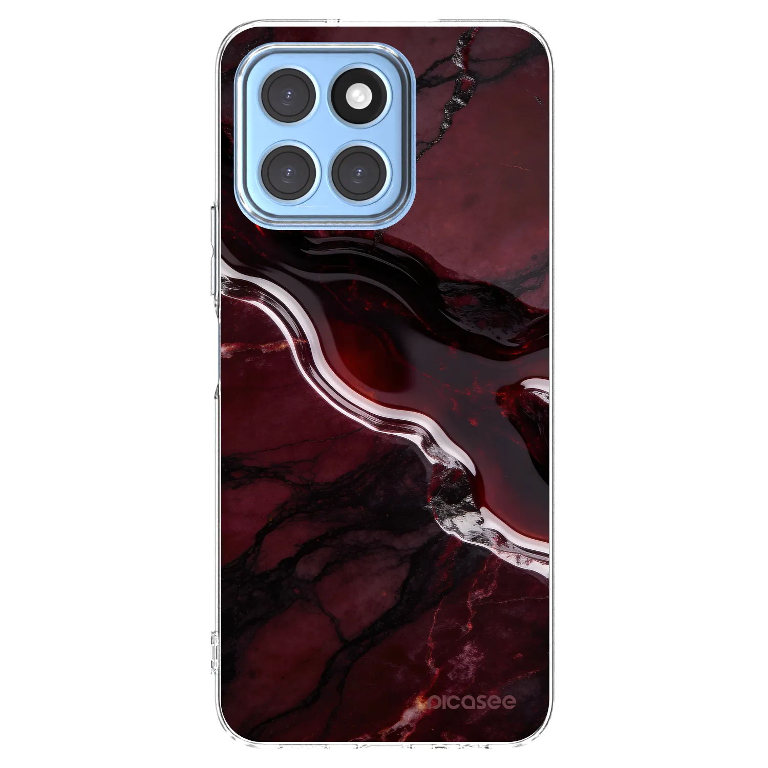 Picasee husă transparentă din silicon pentru Honor X6 - Cherry stone