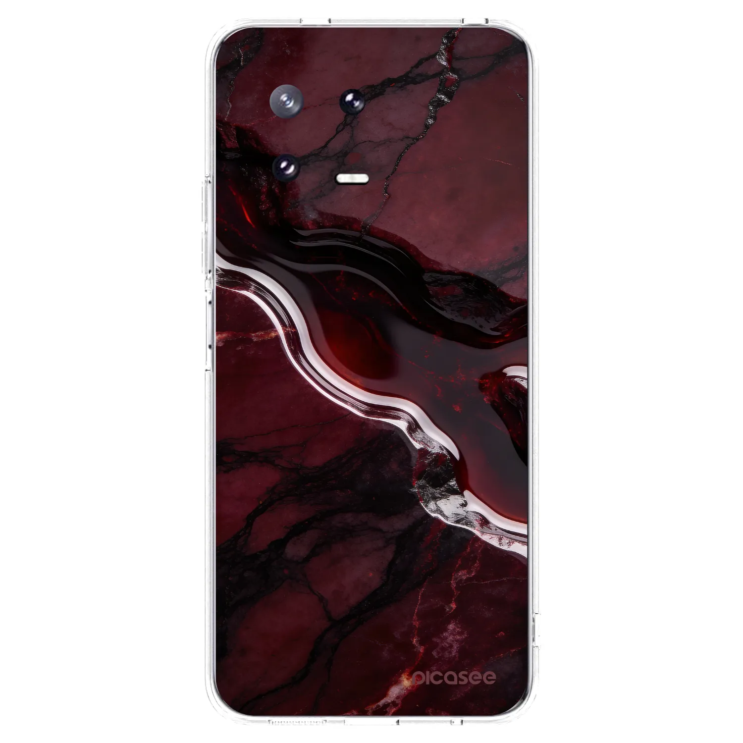 Picasee husă transparentă din silicon pentru Xiaomi 13 Pro - Cherry stone
