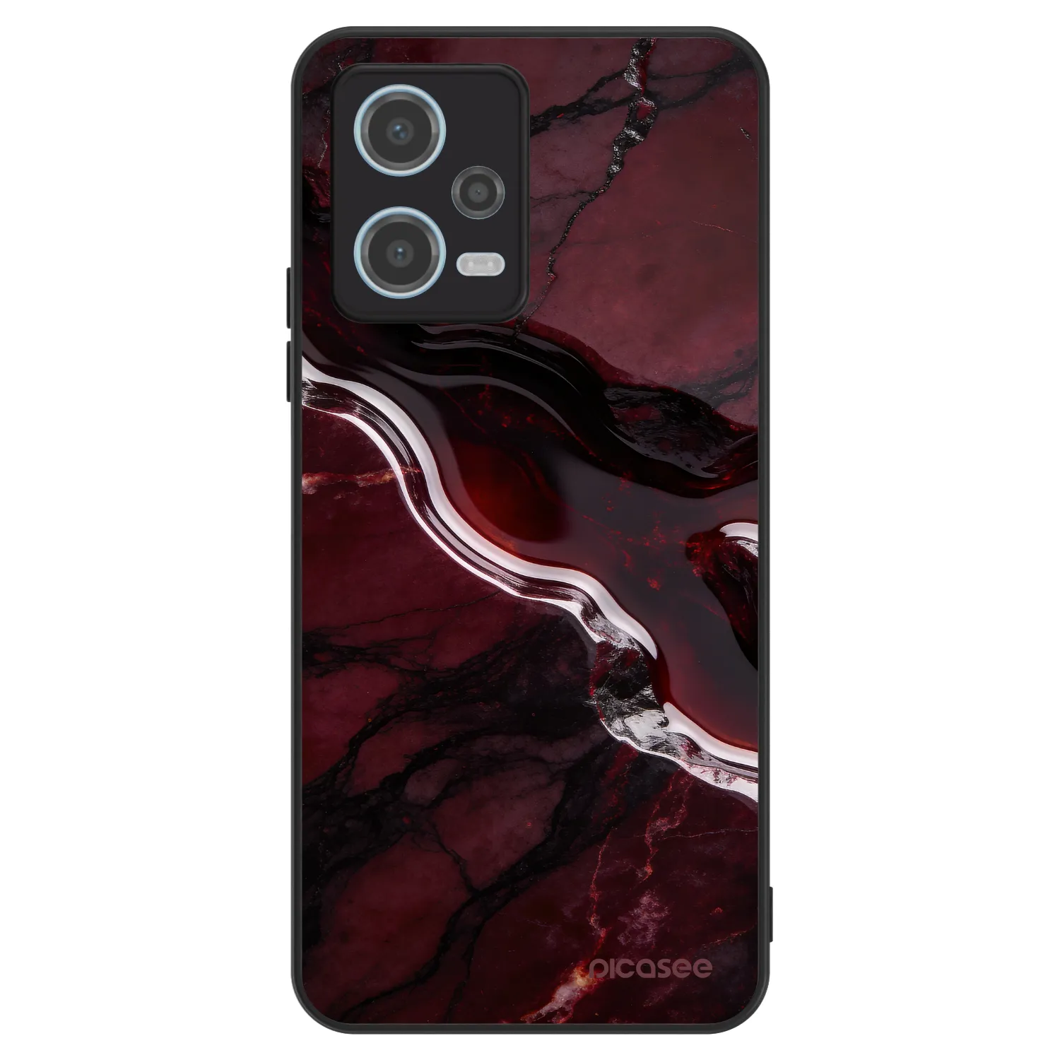 Picasee ULTIMATE CASE pentru Xiaomi Redmi Note 12 5G - Cherry stone
