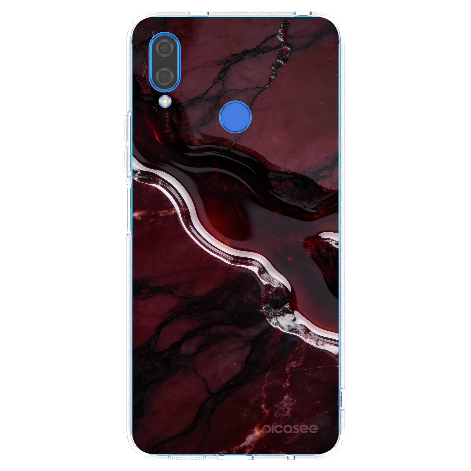 Picasee husă transparentă din silicon pentru Huawei Nova 3 - Cherry stone