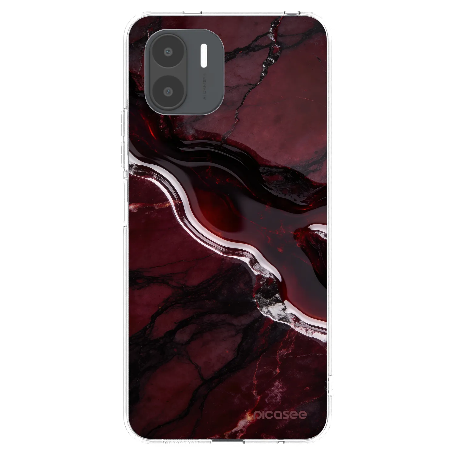 Picasee husă transparentă din silicon pentru Xiaomi Redmi A2 - Cherry stone