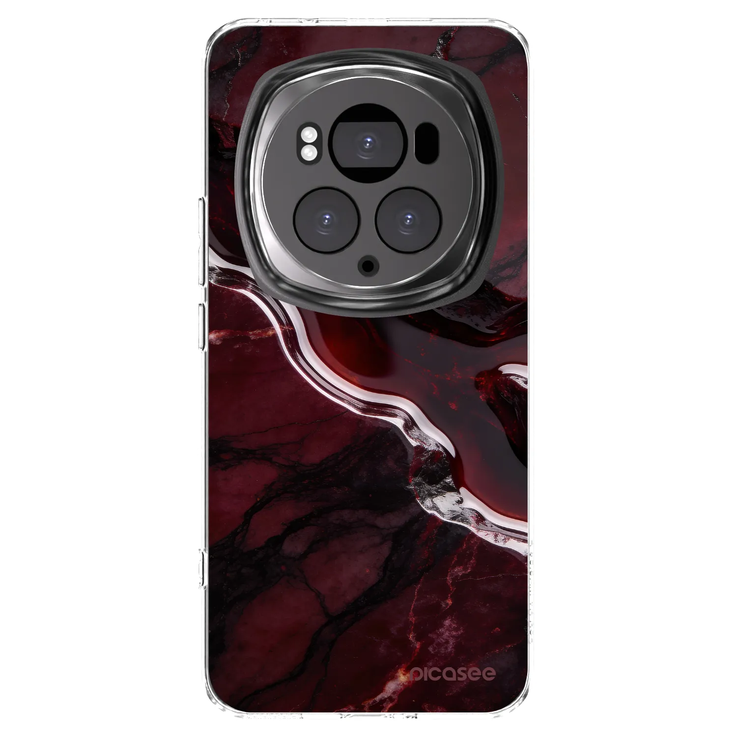Picasee husă transparentă din silicon pentru Honor Magic6 Pro - Cherry stone