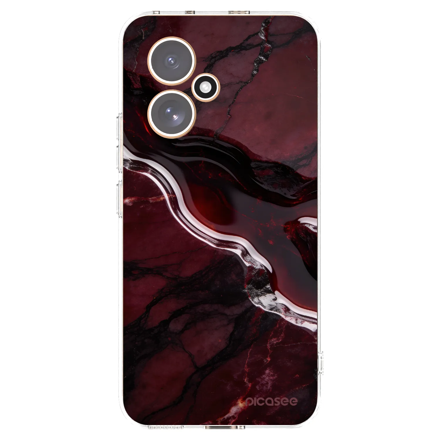Picasee husă transparentă din silicon pentru Honor 400 5G - Cherry stone