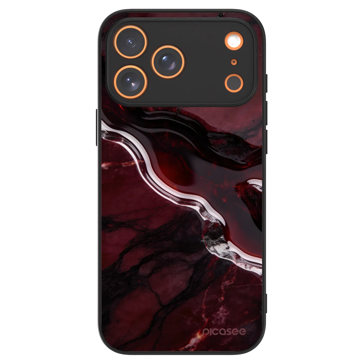Picasee ULTIMATE CASE pentru Apple iPhone 17 Pro Max - Cherry stone