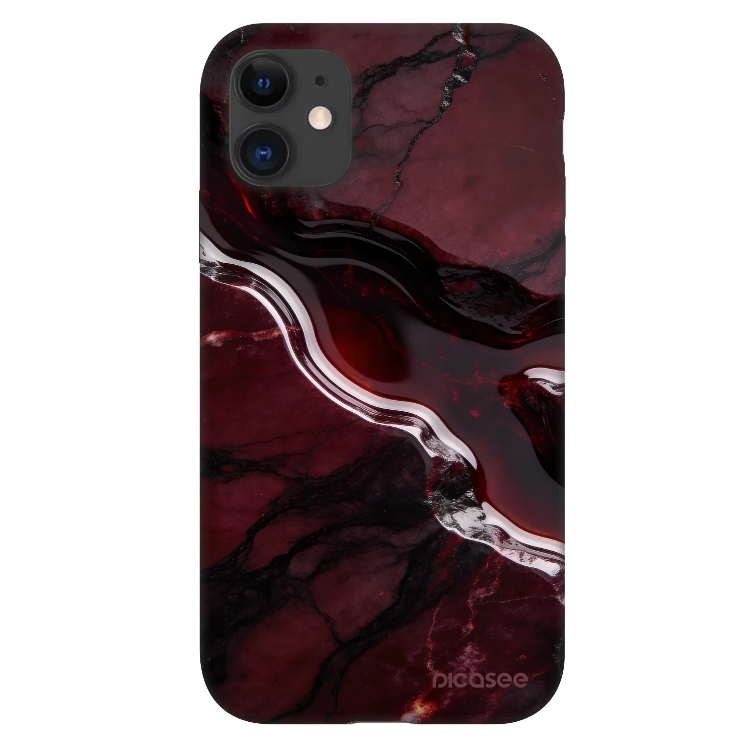 Picasee Fashion Case pentru Apple iPhone 11 - Cherry stone