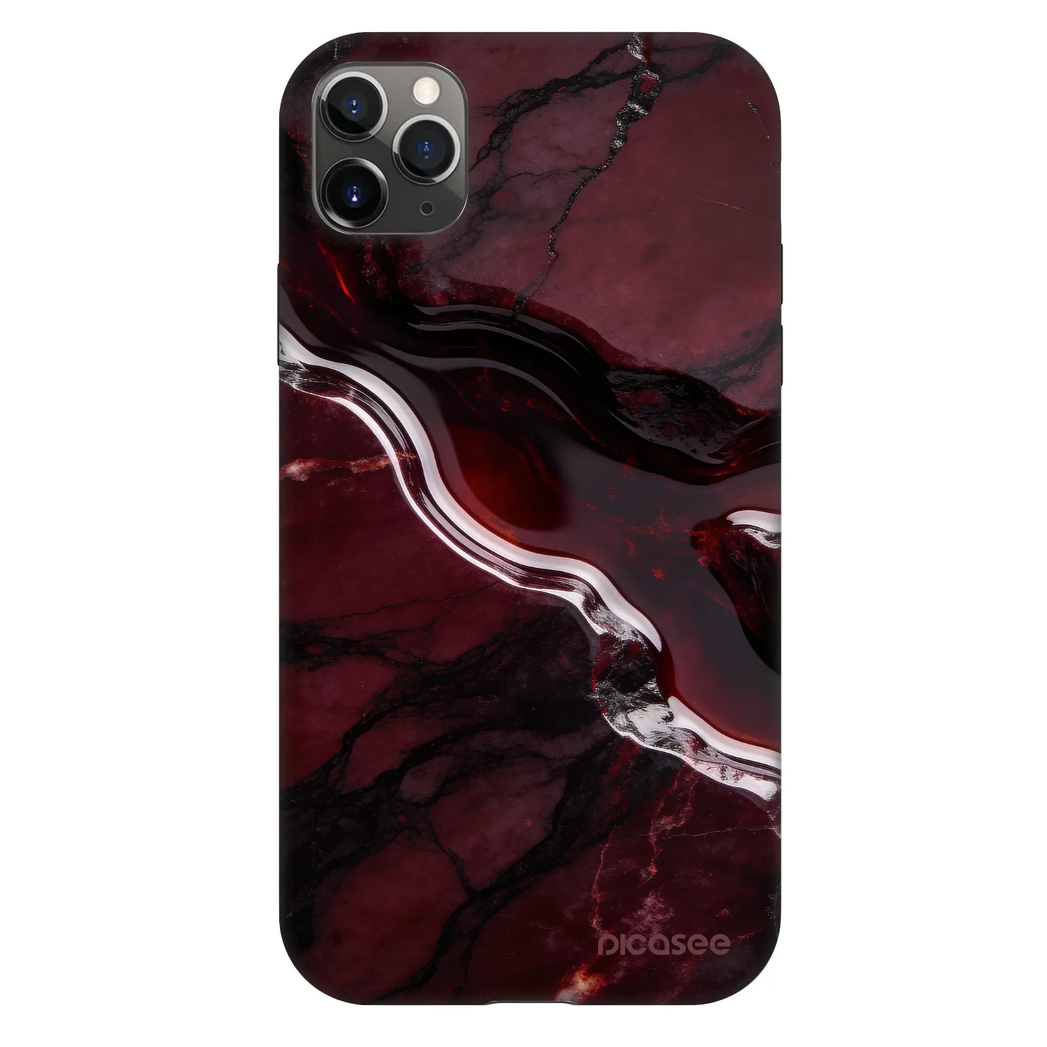 Picasee Fashion Case pentru Apple iPhone 11 Pro Max - Cherry stone