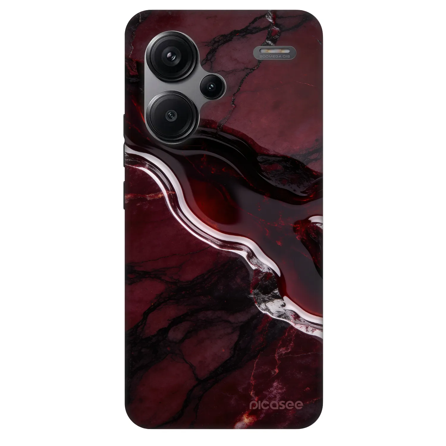 Picasee Fashion Case pentru Xiaomi Redmi Note 13 Pro+ 5G - Cherry stone