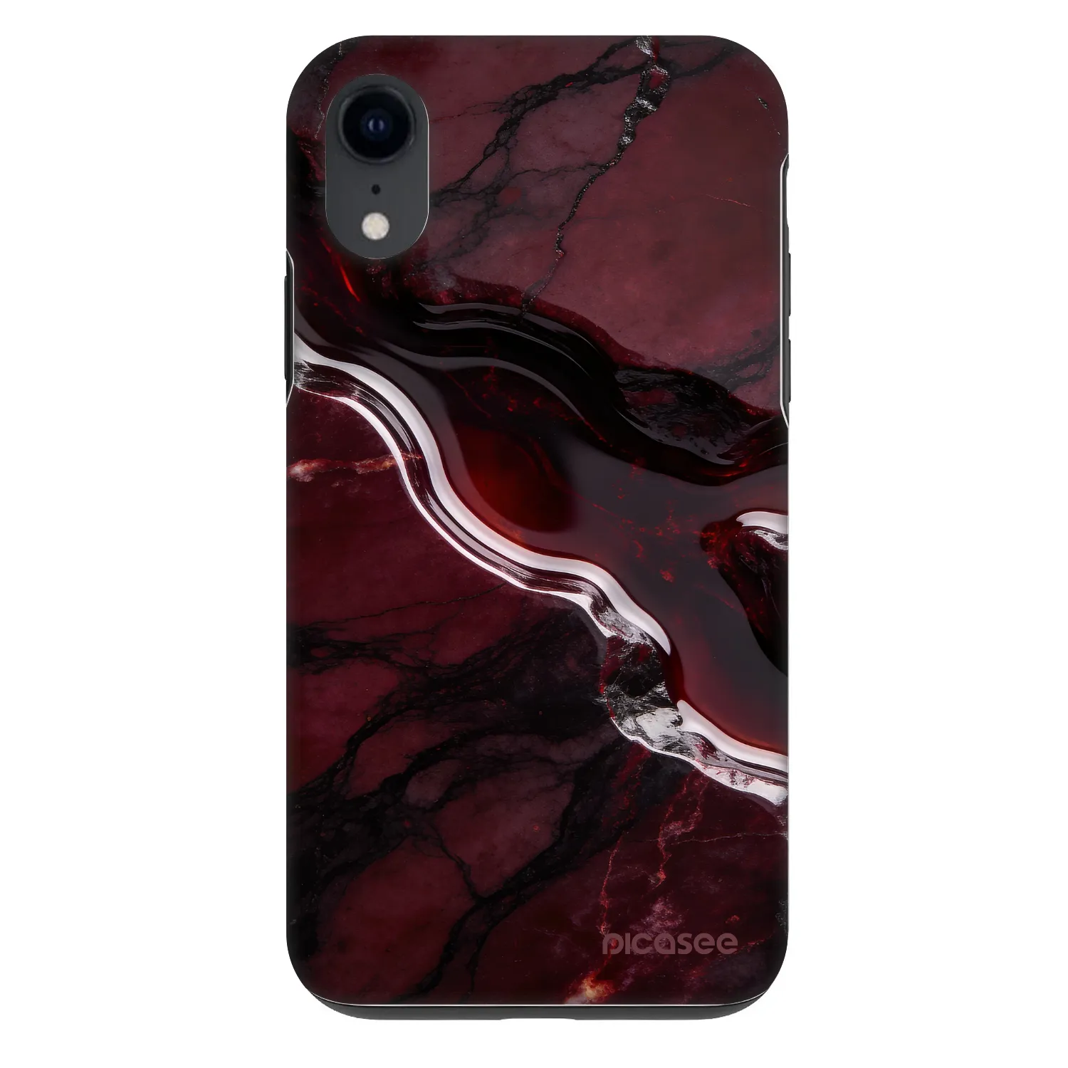 Picasee Fashion Case pentru Apple iPhone XR - Cherry stone
