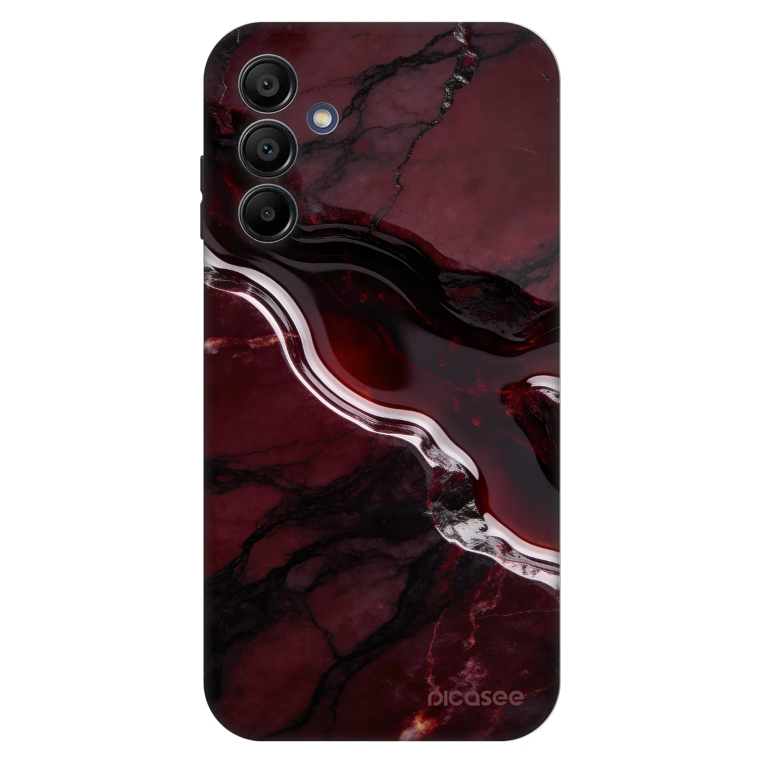 Picasee Fashion Case pentru Samsung Galaxy A15 A155F 4G - Cherry stone