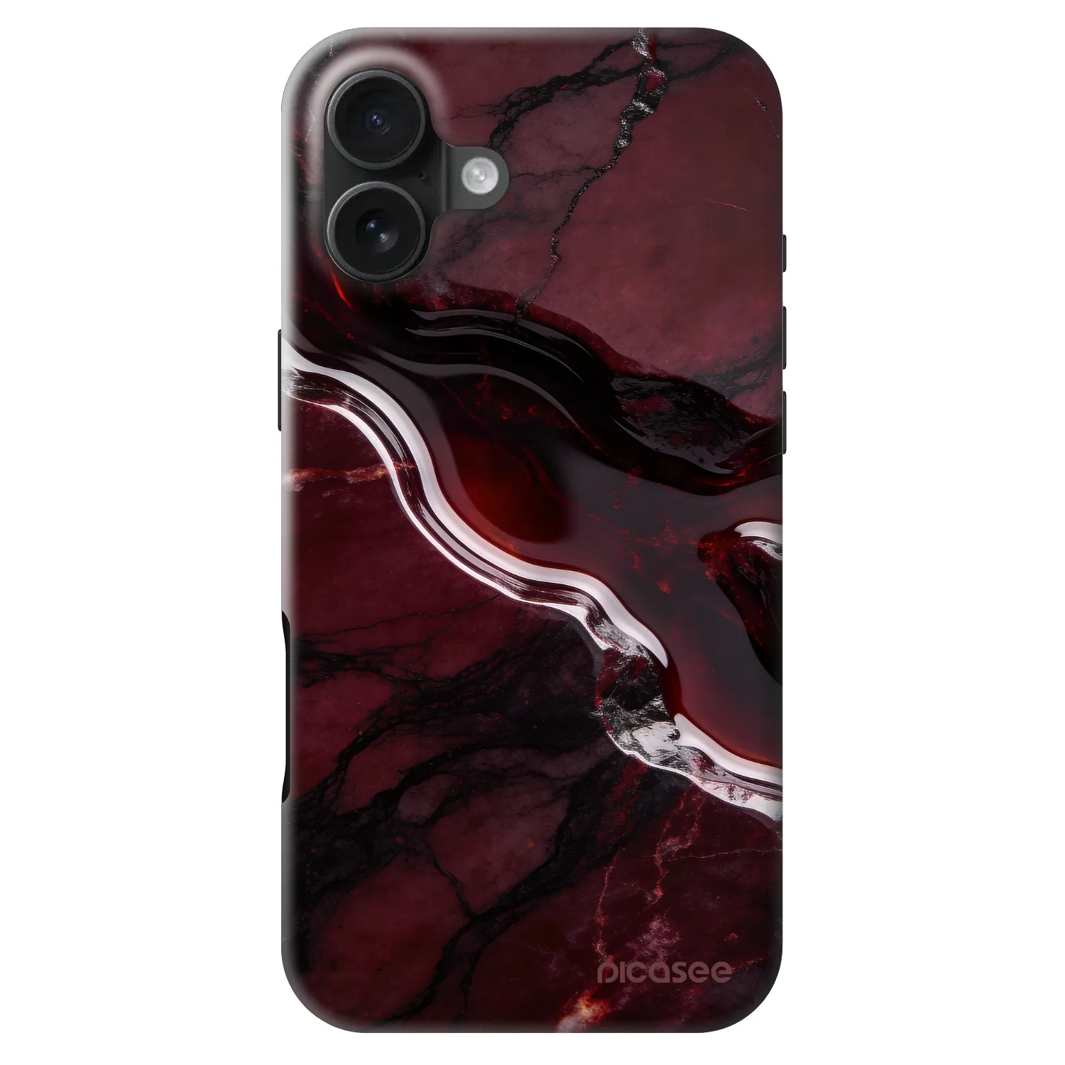 Picasee Fashion Case MagSafe pentru Apple iPhone 16 Plus - Cherry stone