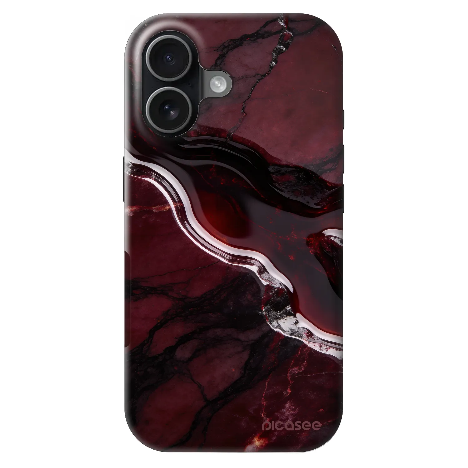 Picasee Fashion Case MagSafe pentru Apple iPhone 17 - Cherry stone