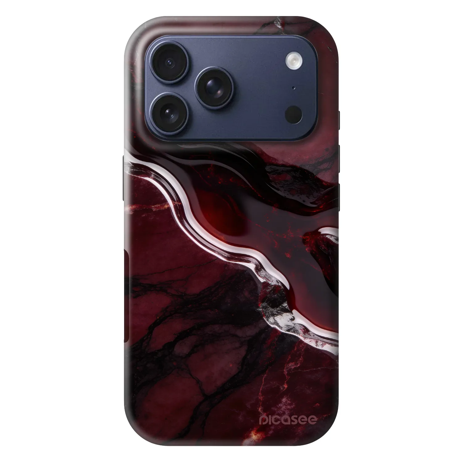 Picasee Fashion Case MagSafe pentru Apple iPhone 17 Pro - Cherry stone