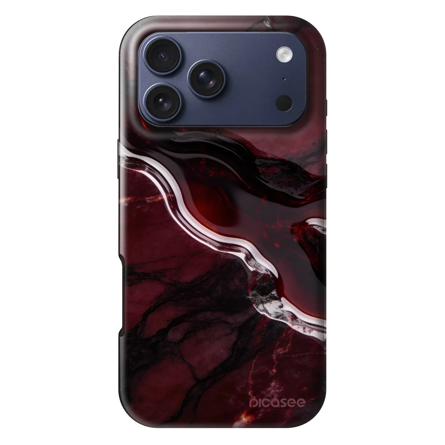 Picasee Fashion Case MagSafe pentru Apple iPhone 17 Pro Max - Cherry stone