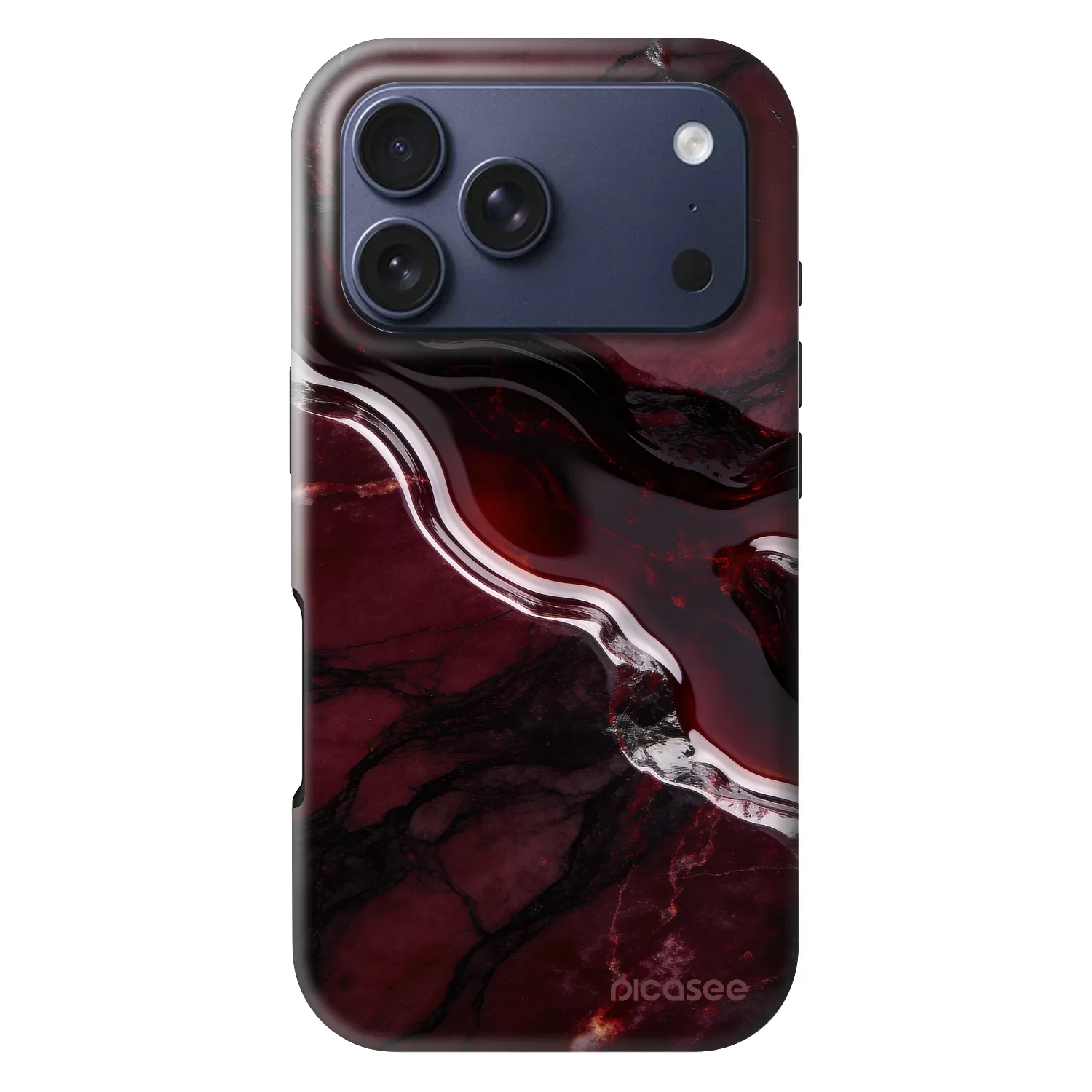 Picasee Fashion Case MagSafe pentru Apple iPhone 18 Pro - Cherry stone